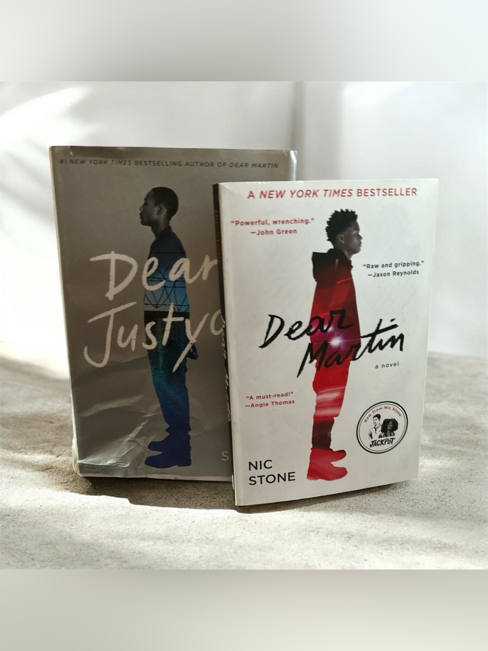 Dear Justyce, Dear Martin Duo By Nic Stone- 1 Hardcover, 1 Paperback